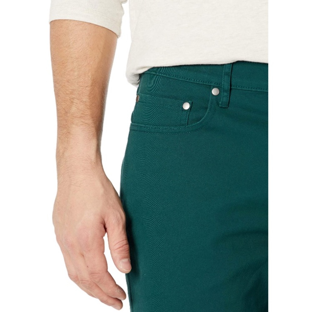 (SOLD) Mens Slim-fit 9" Inseam Stretch 5-Pocket Short - Picture 5 of 7